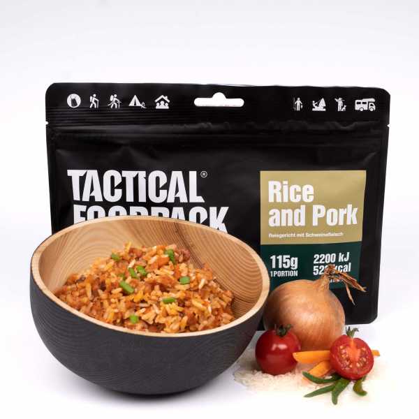 Outdoor Food Rice and Pork 115g