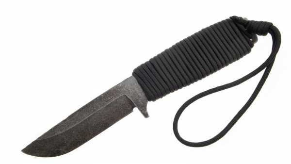 Sacki outdoor knife 3.0 Paracord black with Kydex sheath