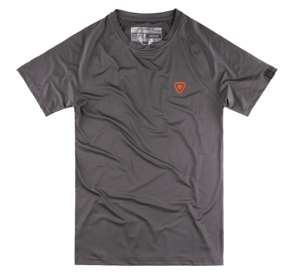 T.O.R.D. Athletic Fit Performance Tee wolf grey