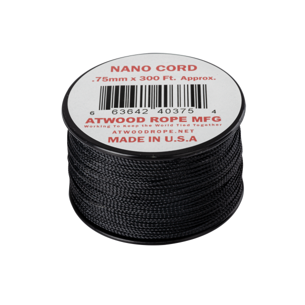 Nano Cord (300ft) Black