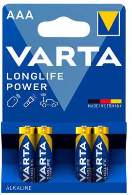 Varta Battery Longlife Power - AAA / Micro 4 pieces
