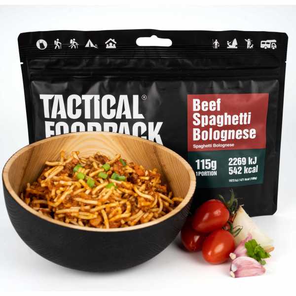 Outdoor Food Beef Spaghetti Bolognese 115g