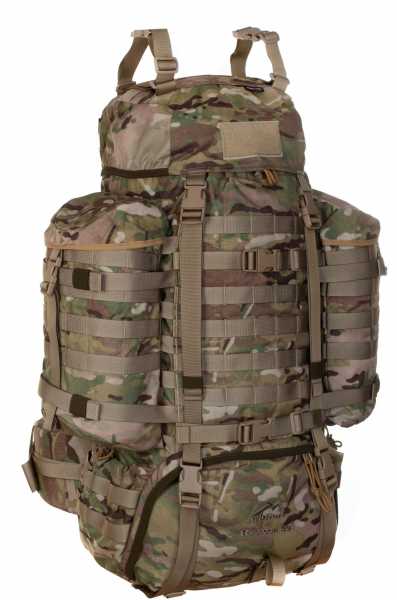 Wisport Raccoon 65L Backpack Hiking Trekking Outdoor MOLLE Army A-TACS FG Camo 