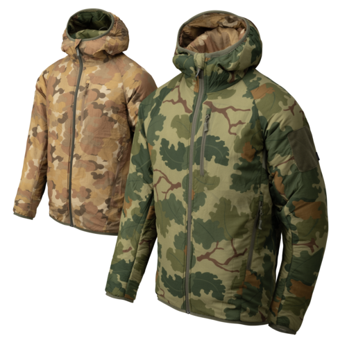 Reversible Wolfhound Hoodie Jacket - Mitchell camo leaf/Mitchell camo clouds