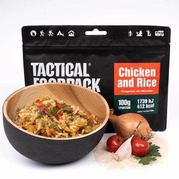 Outdoor Food Chicken and Rice 100g